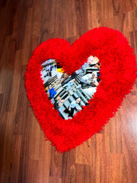 3D Valentines Couple Rug