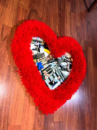 3D Valentines Couple Rug